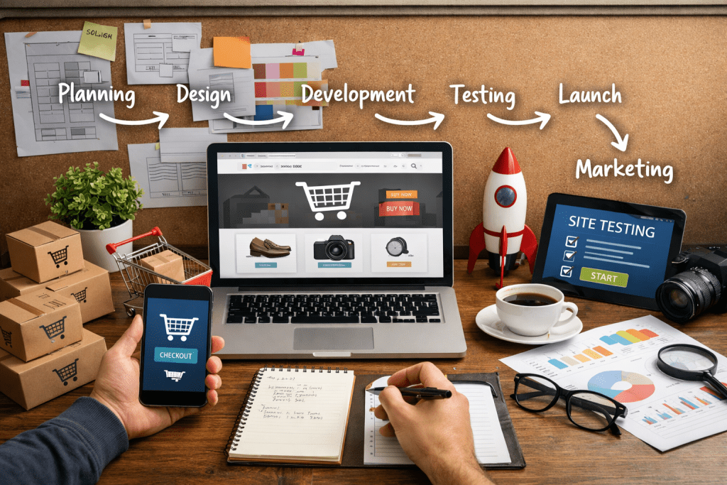 E-Commerce Development Stages