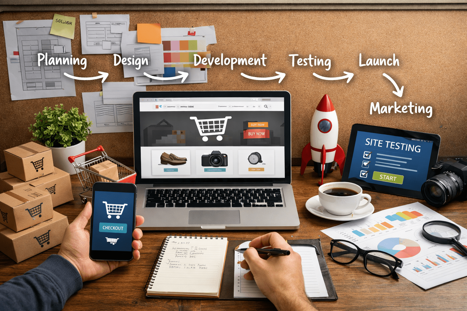 E-Commerce Development Stages