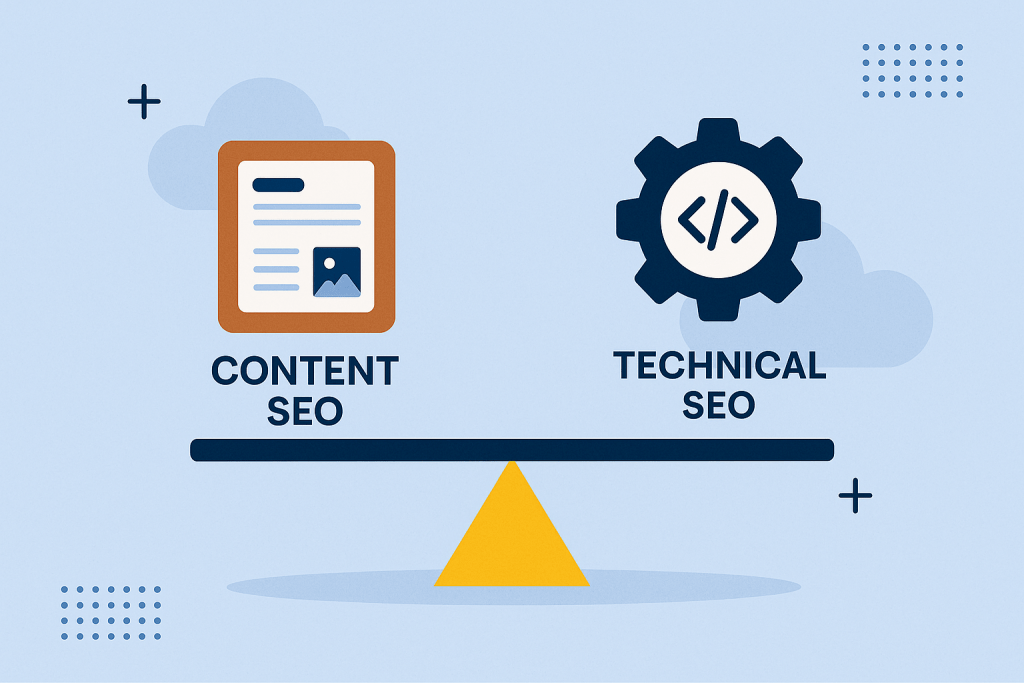 Content vs Technical SEO