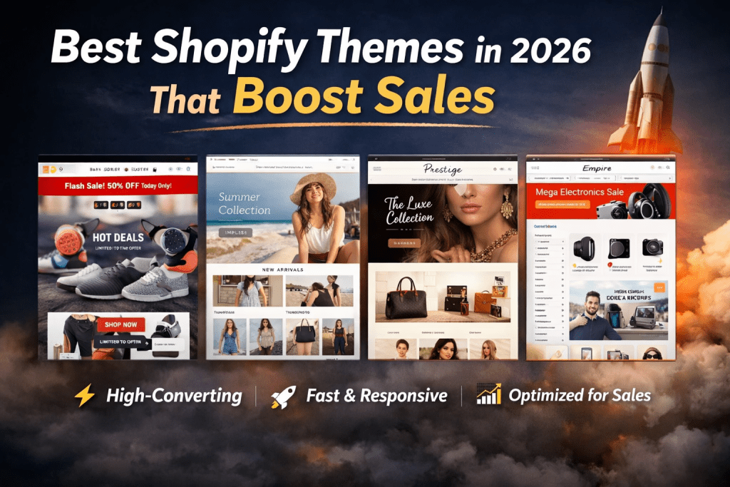Top 10 Best Shopify Themes in 2026 that Boost Sales