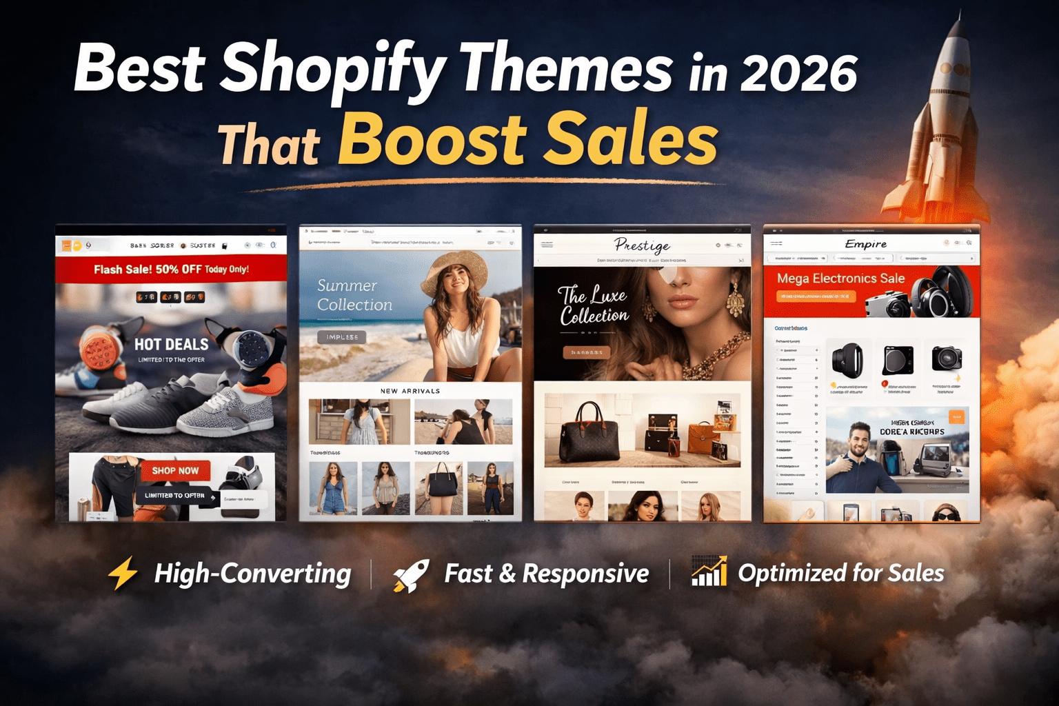 Top 10 Best Shopify Themes in 2026 that Boost Sales