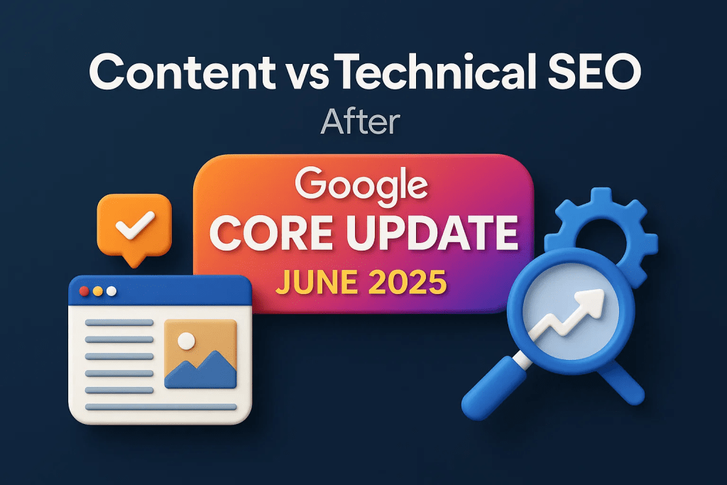 Content VS Technical SEO