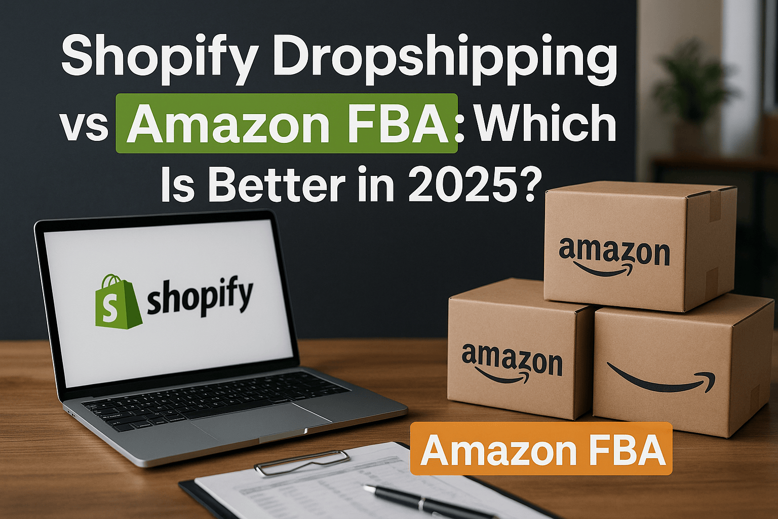 Shopify Dropshipping vs Amazon FBA