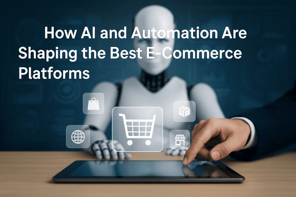 How AI and Automation Are Shaping the Best E-Commerce Platforms