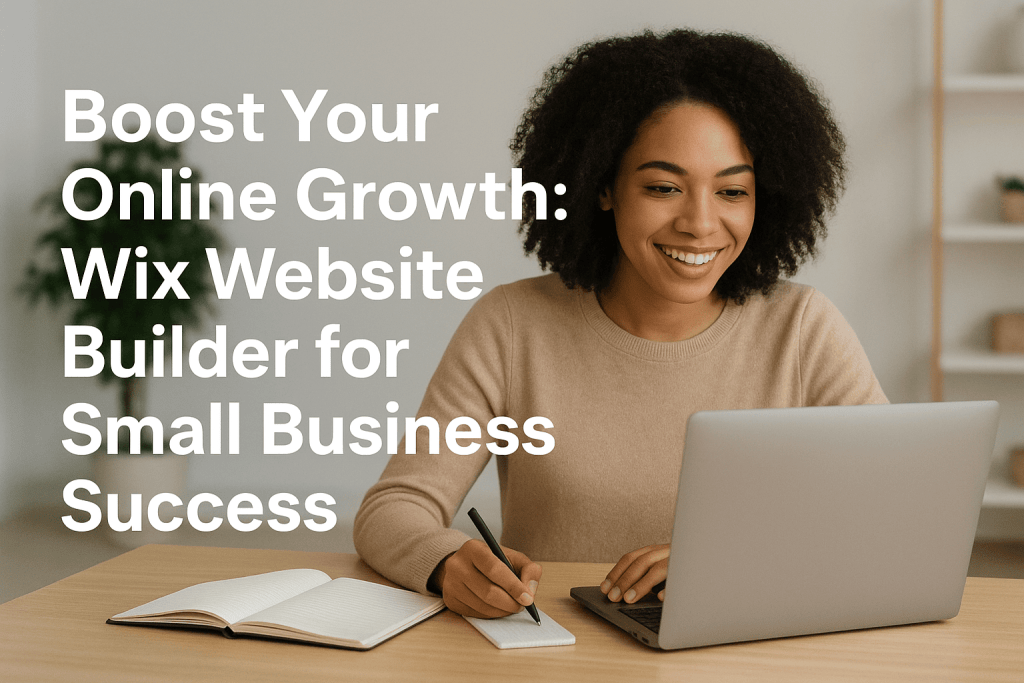 Boost Your Online Growth Wix Website Builder for Small Business Success