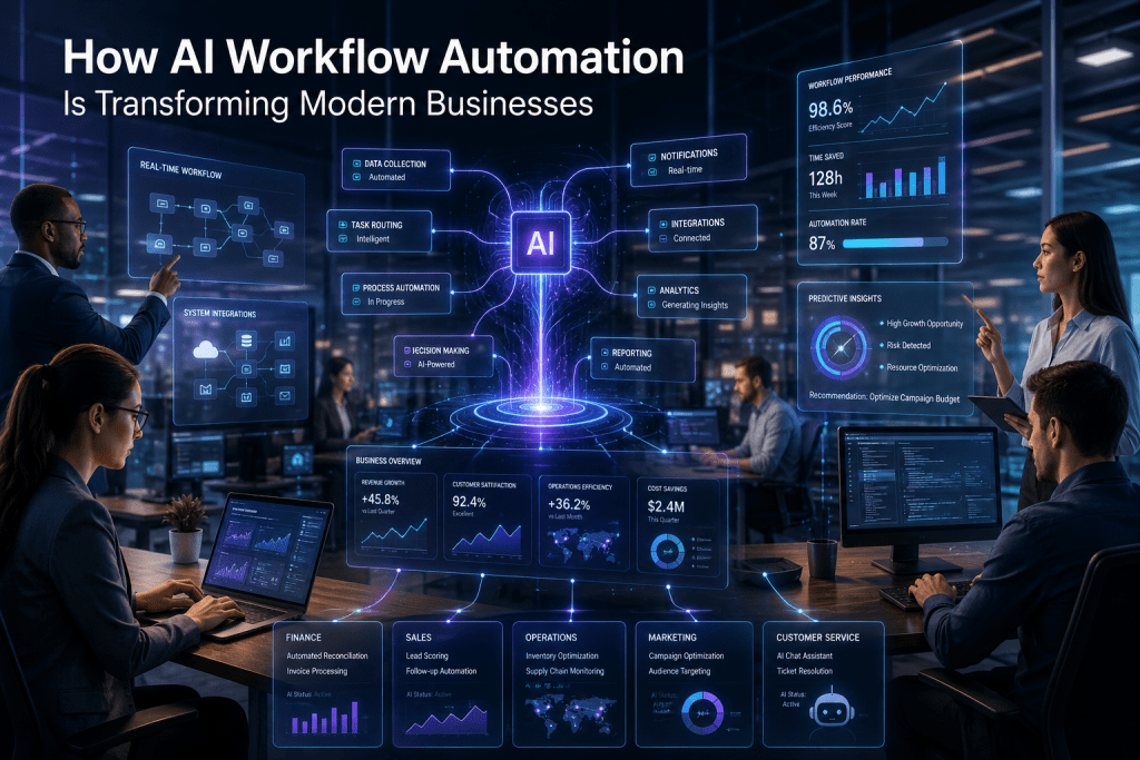 AI-driven workspace transformation in action