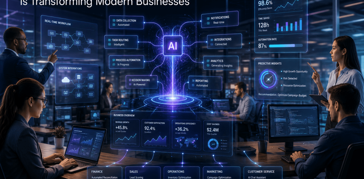 AI-driven workspace transformation in action