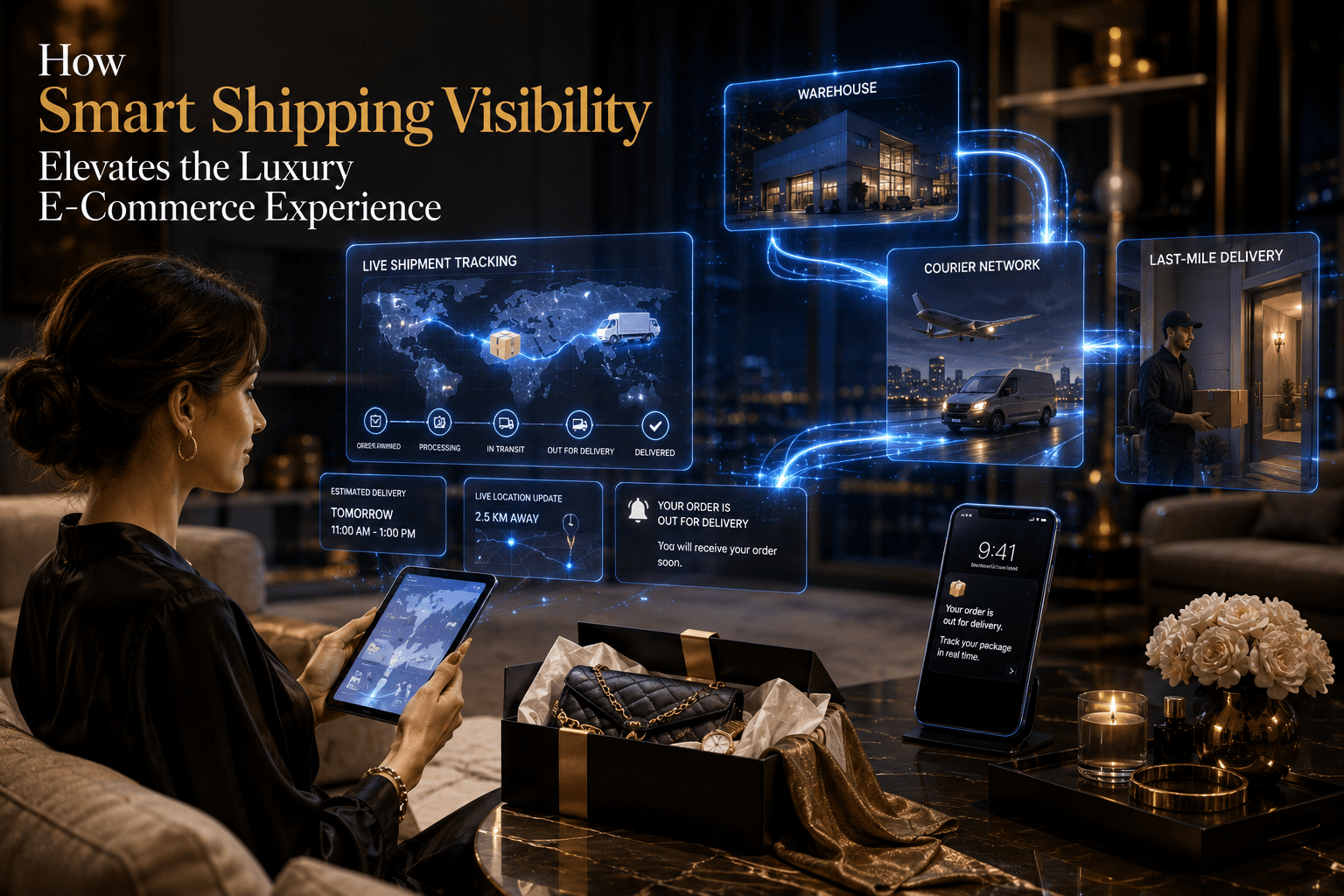 shipping for luxury e-commerce