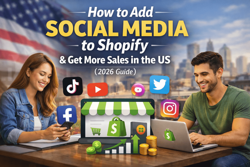 How to add social media to Shopify