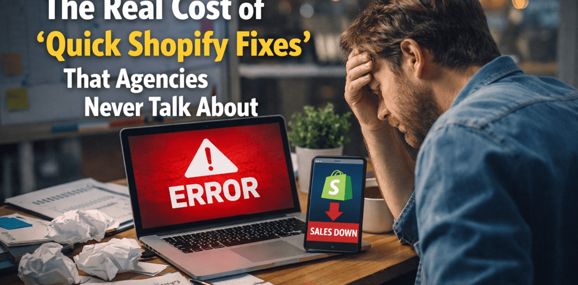 Quick Shopify fixes