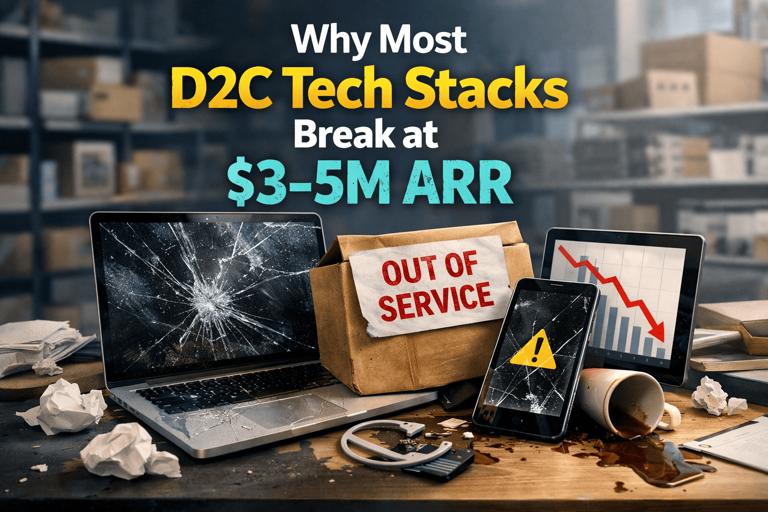 Why Most D2C Tech Stacks Break at $3–5M ARR