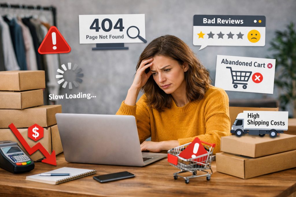 Ecommerce Website Mistakes