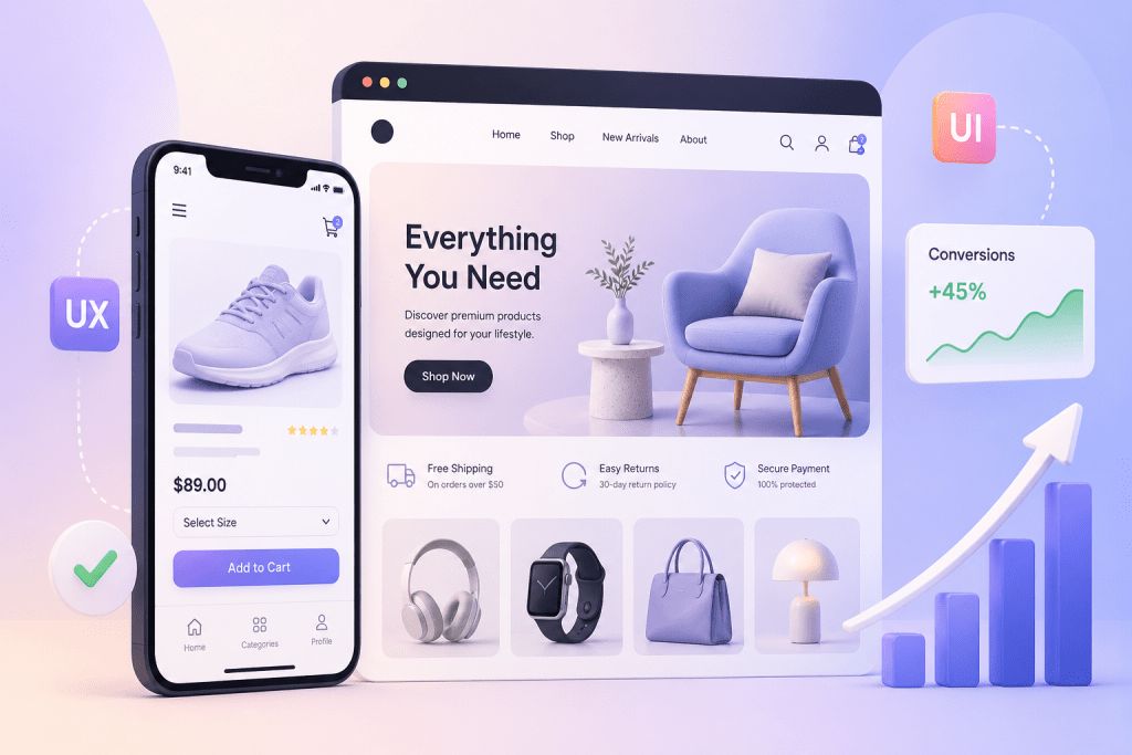 ecommerce UX design