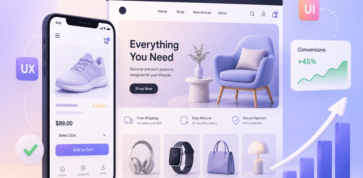 ecommerce UX design