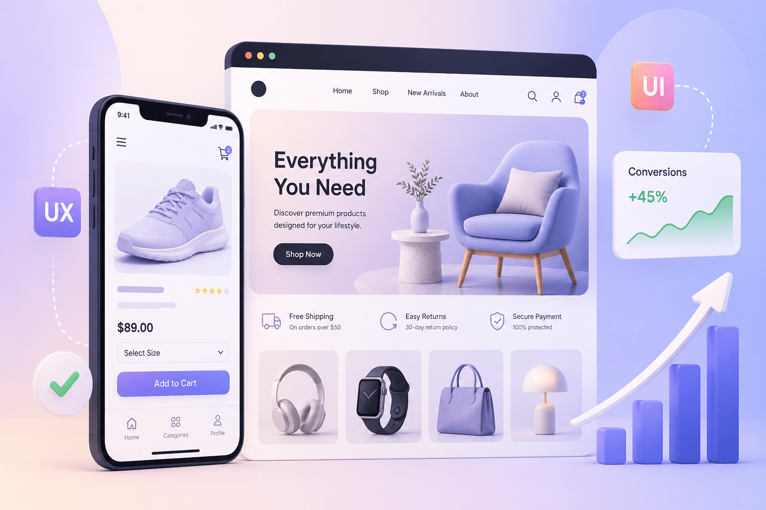 ecommerce UX design