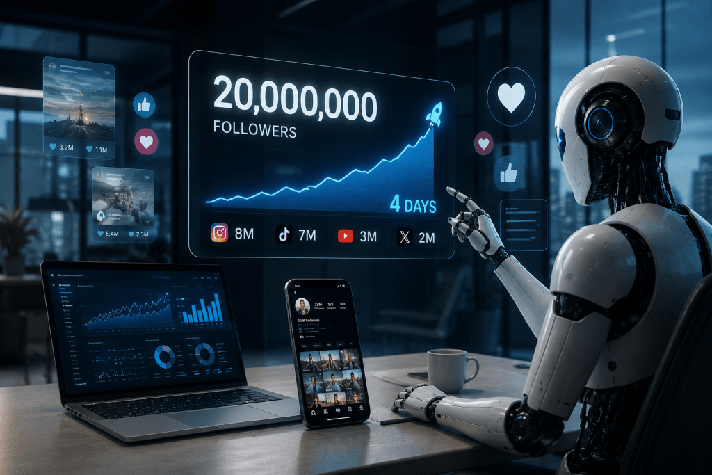 20 Million Followers in 4 Days The Future of AI Marketing