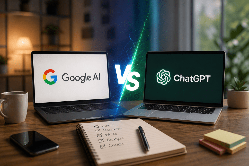 Google AI vs ChatGPT