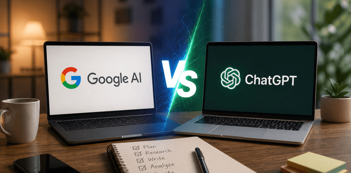 Google AI vs ChatGPT