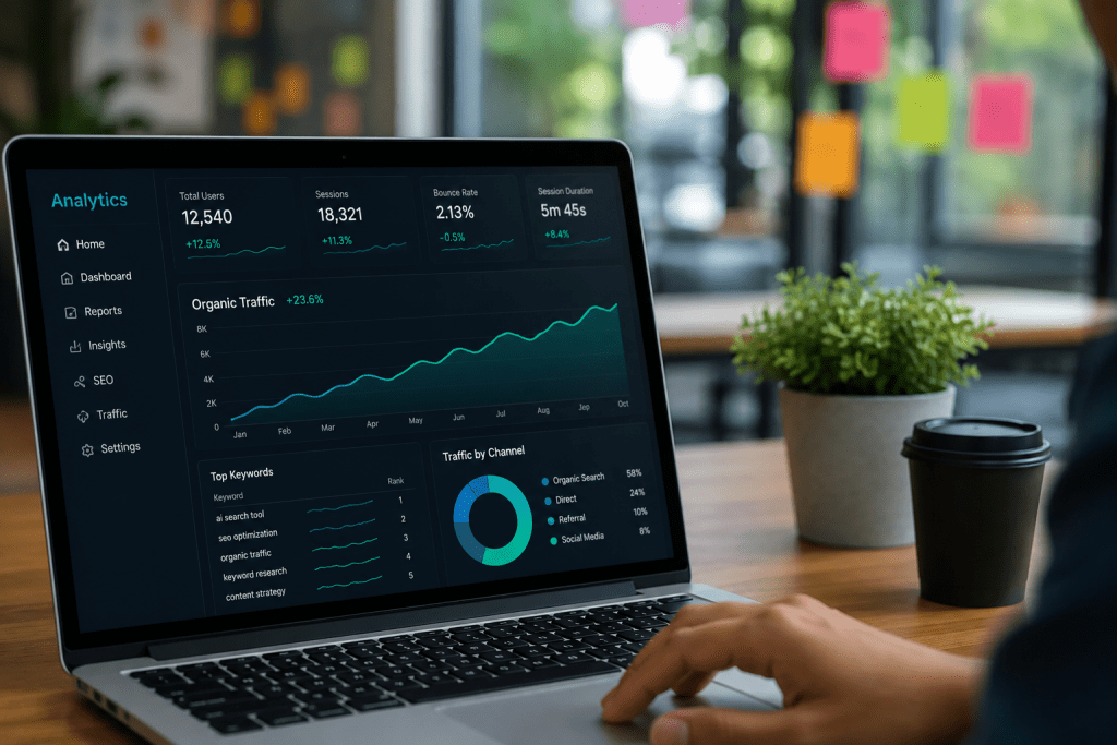 How AI Search Optimization Tools Increase Organic Traffic