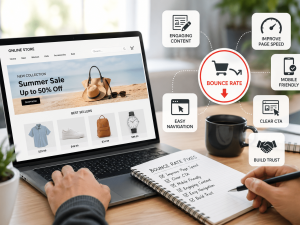How to Reduce Bounce Rate on Ecommerce Websites