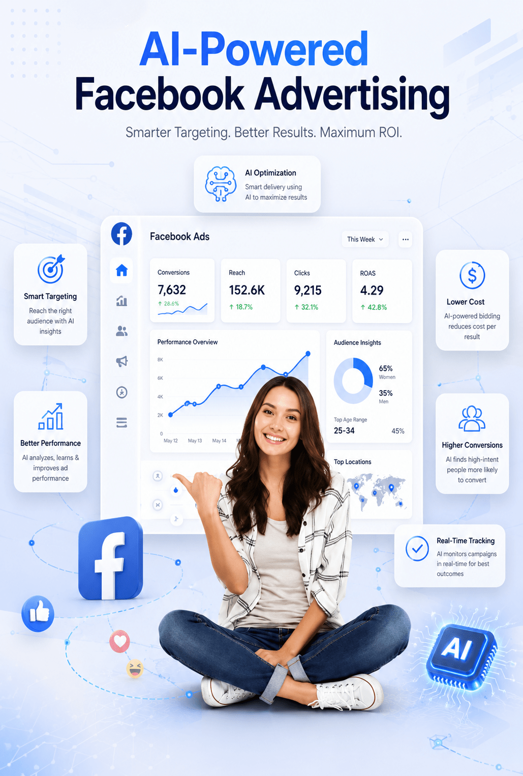 AI-powered Facebook ad marketing
