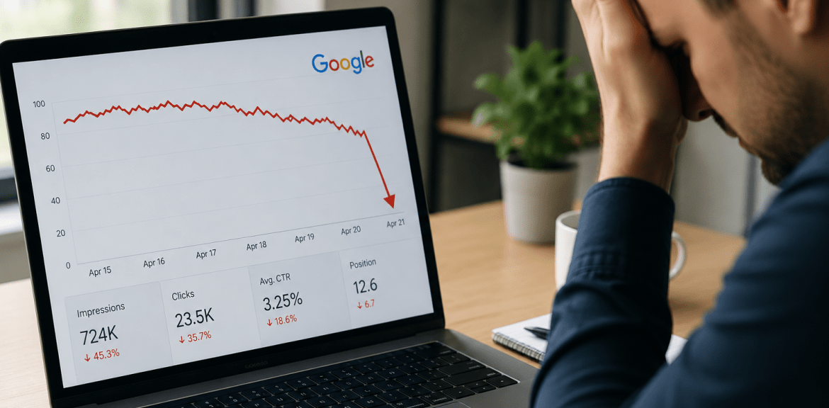 Google Ranking Dropped