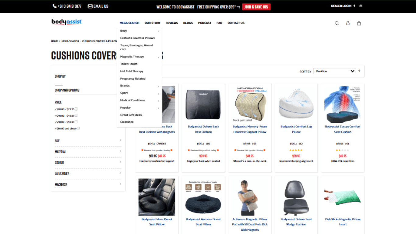 Category Page