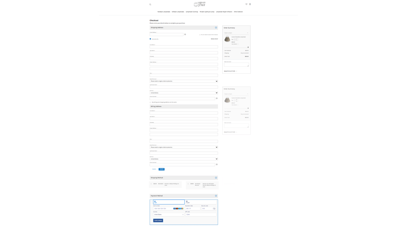 Cart & Checkout