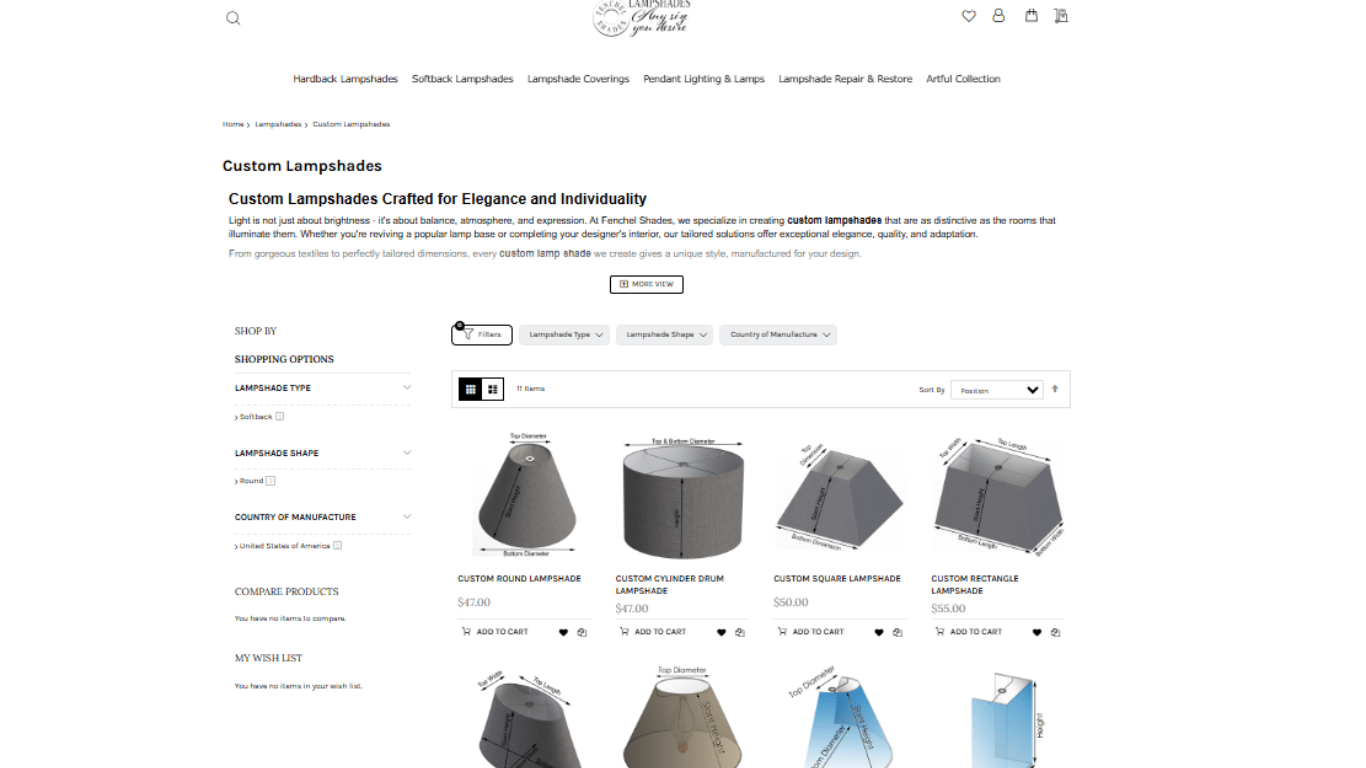 Category Page
