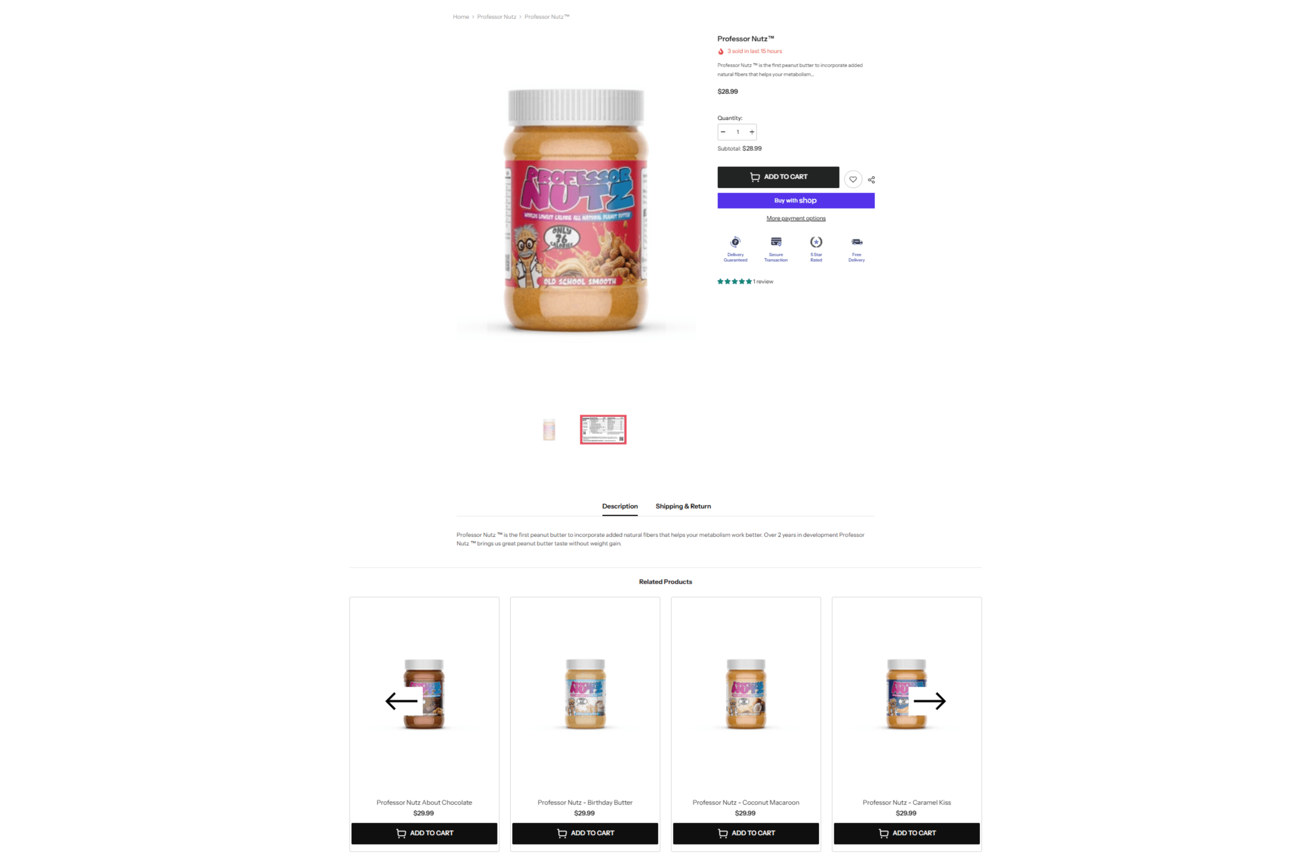 Product Page