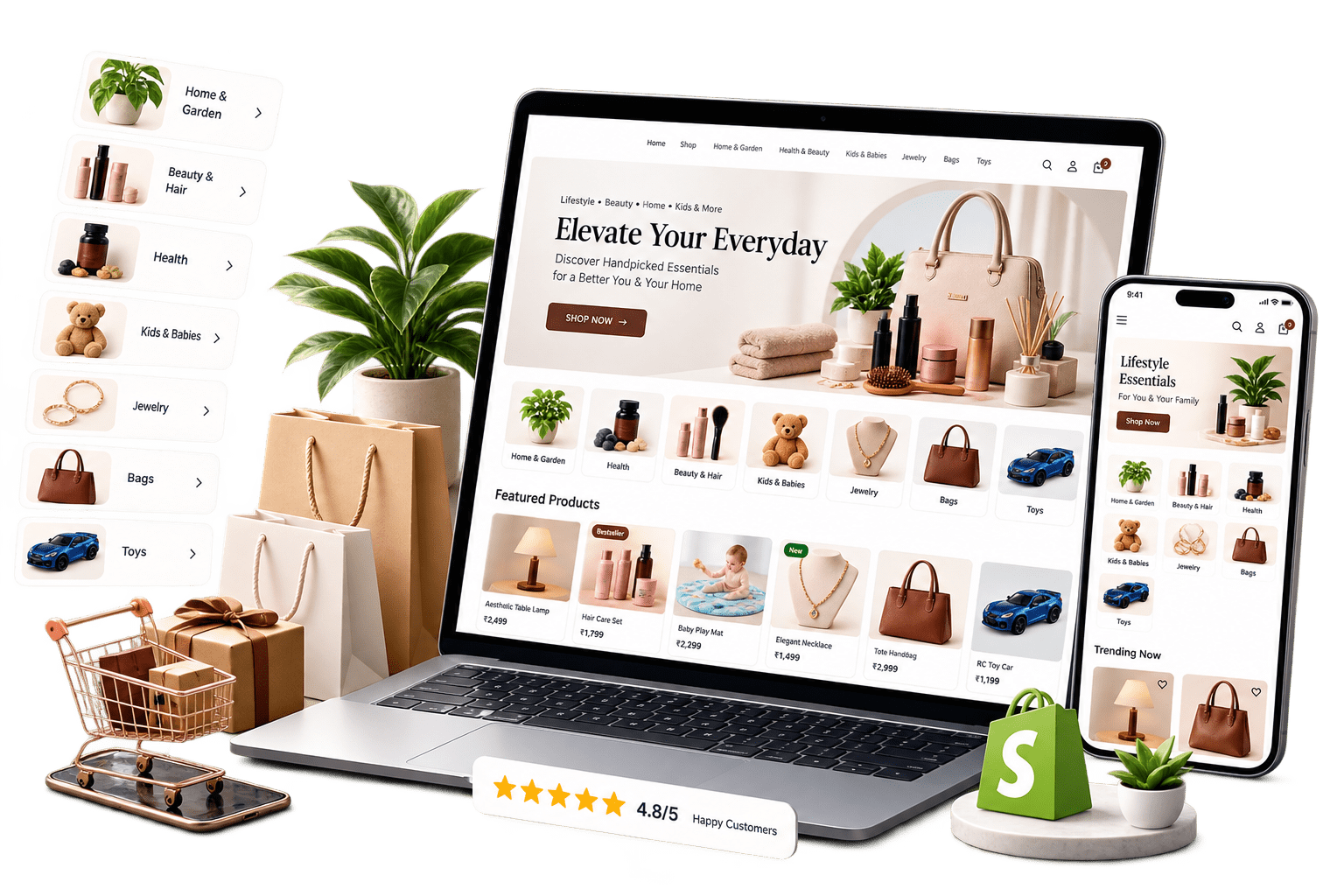 Backstreet Surveillance Website Mockup