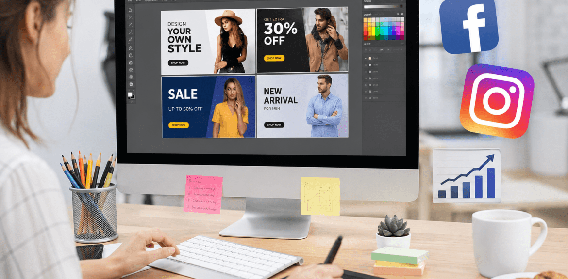 Best AI Tools for Facebook and Instagram Ad Creatives in Ecommerce