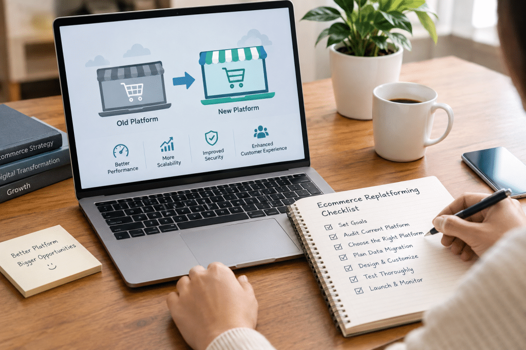 Ecommerce Replatforming Checklist A Complete Guide for Online Businesses