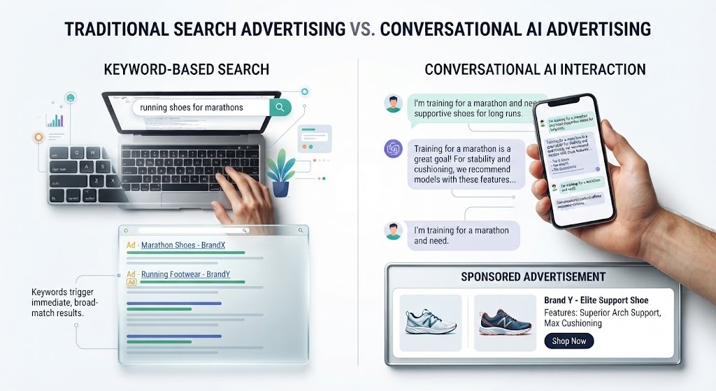 How Are ChatGPT Ads Different From Google Ads?