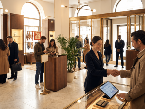 Luxury retail appointment scheduling platform