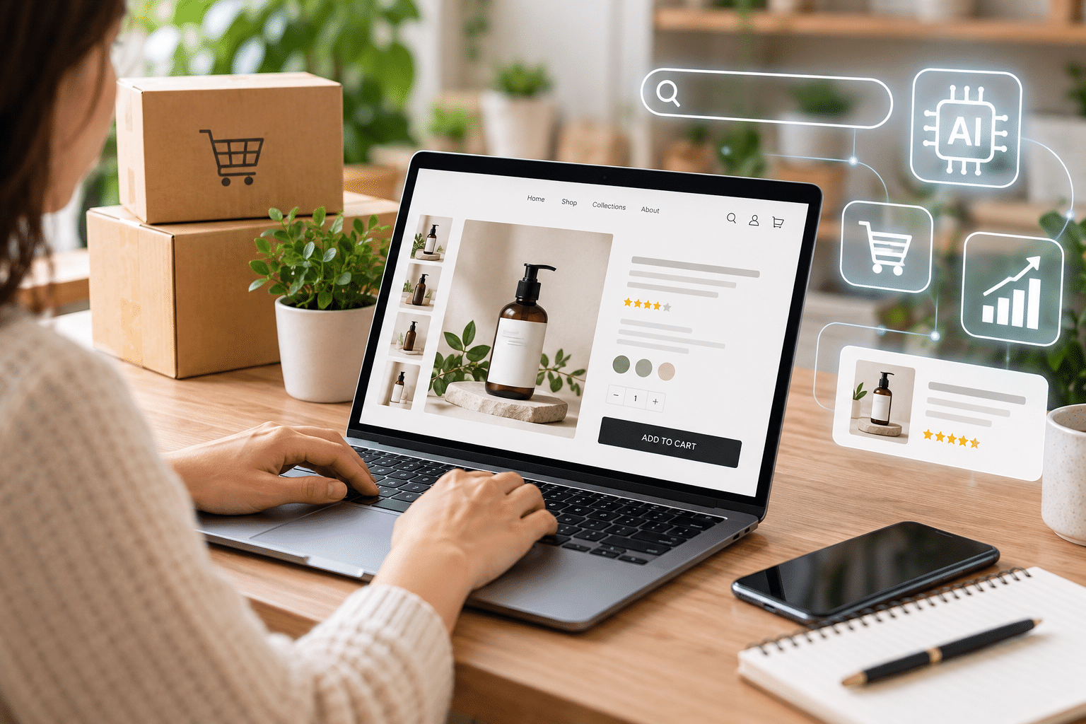Shopify Product Pages for AI Search